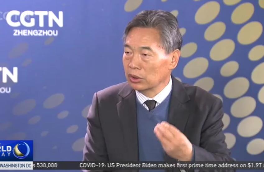 【視頻】張占倉(cāng)接受央視英文頻道采訪